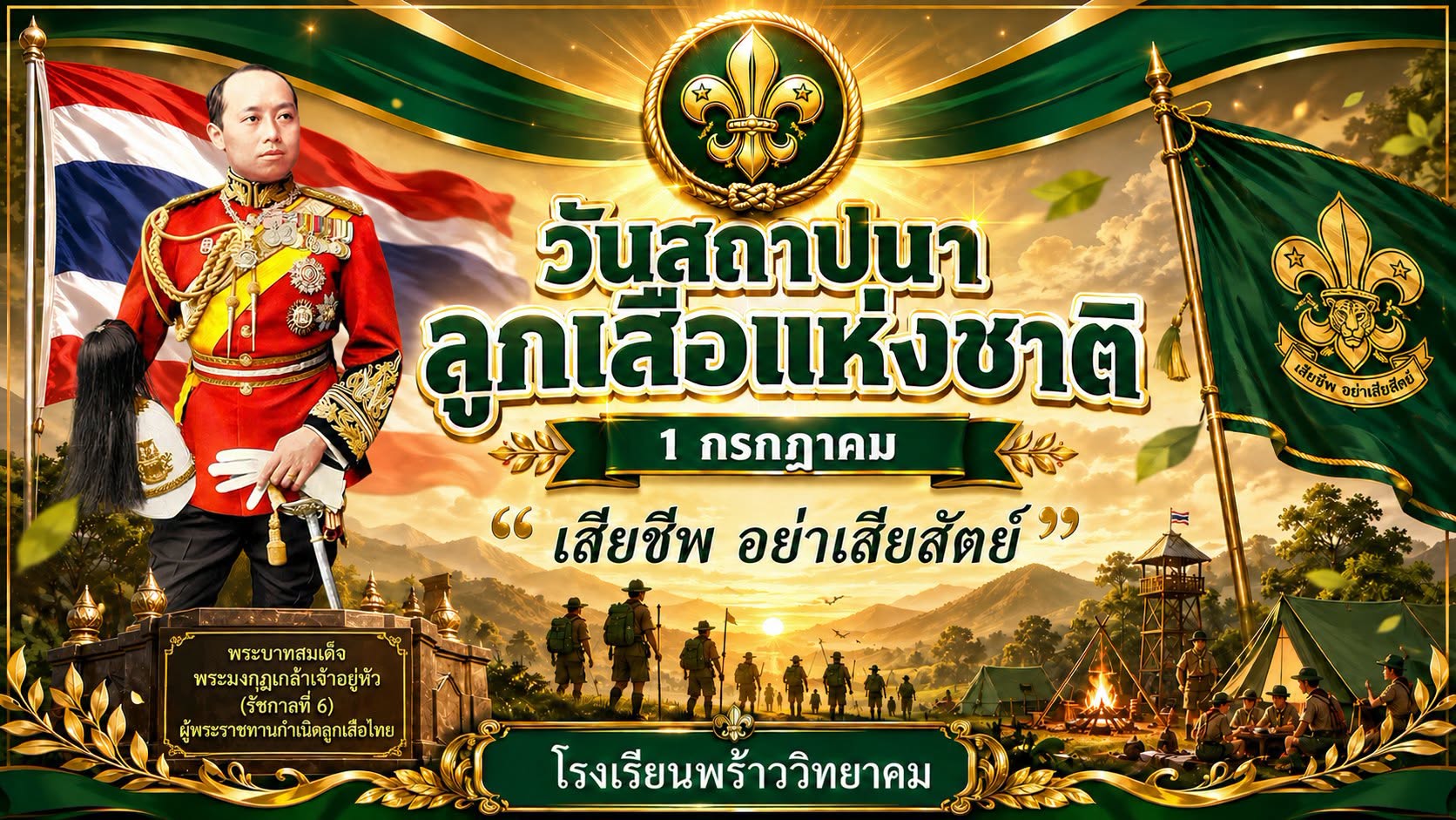 พิธีทบทวนคำปฏิญาณและสวนสนาม ประจำปี 2569
